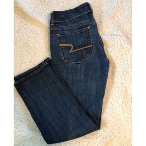 AEO Artist Crop Stretch Jeans